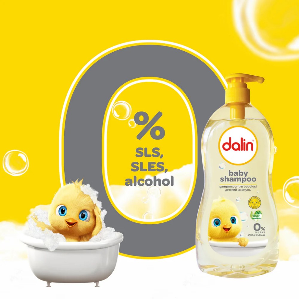 Dalin - Baby Shampoo & Body Wash - 700 ML