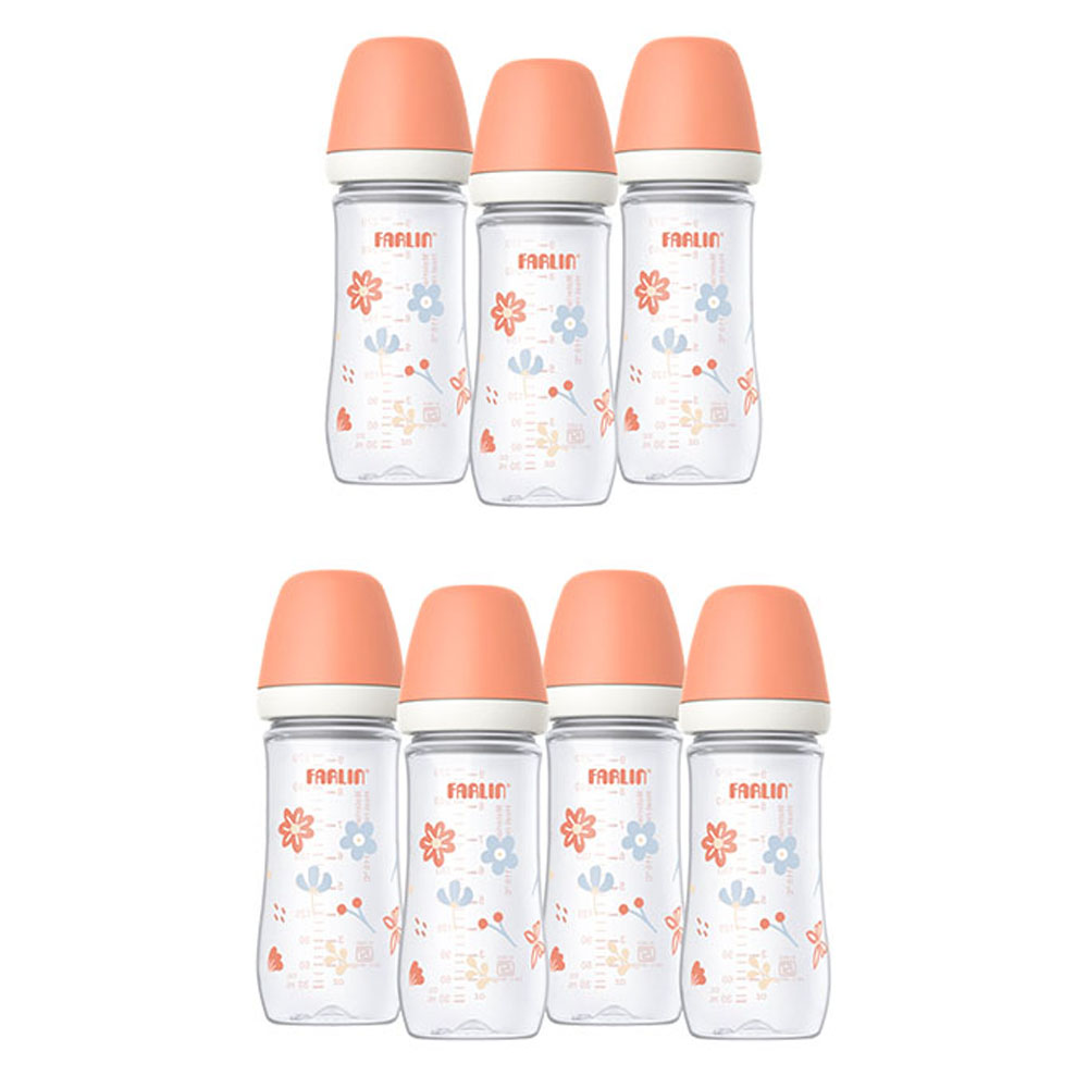 Farlin - Wide Neck PP Feeding Bottle - 270 ml - Pink