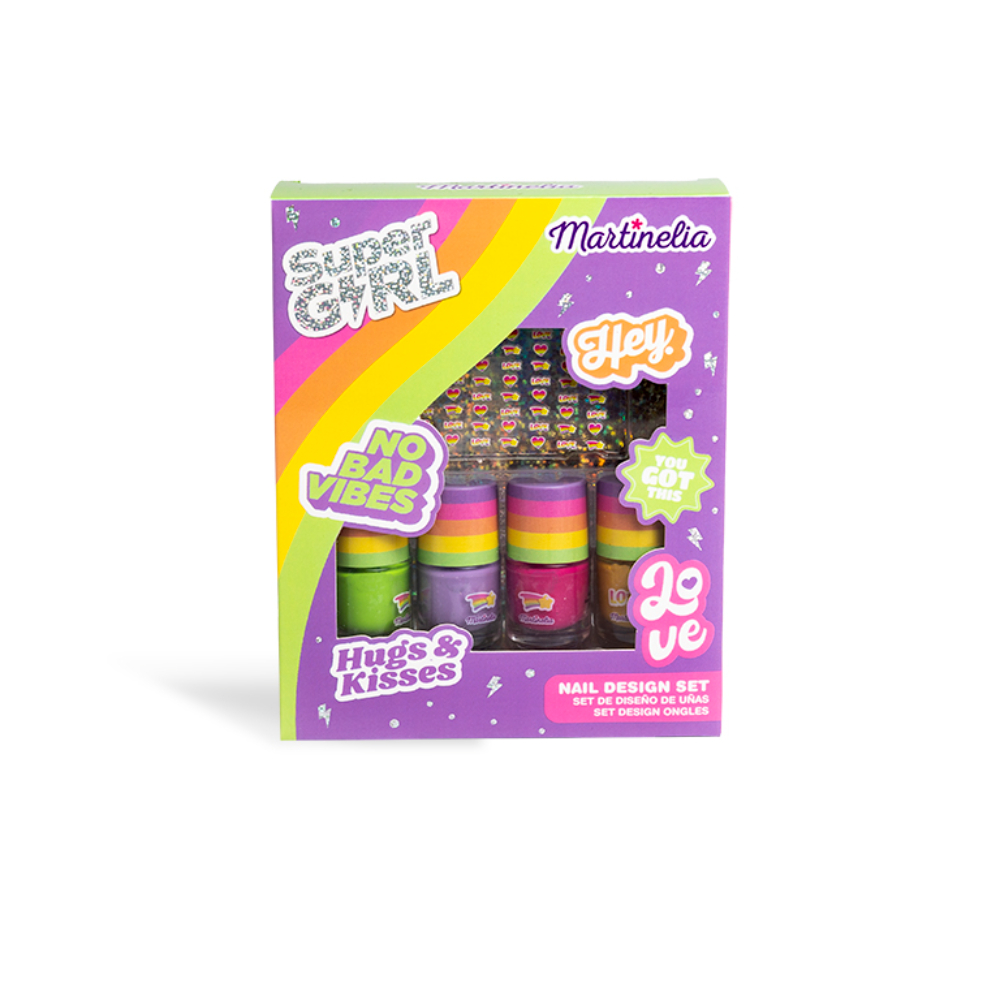 مارتينيليا - مجموعة تصميم أظافر سوبر غيرل