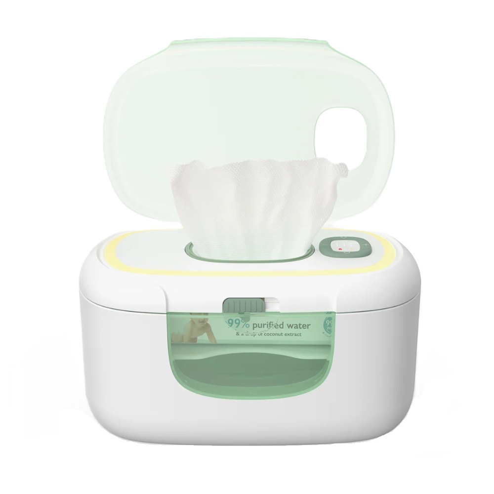 Momcozy - Large Capacity Baby Wipe Warmer - White