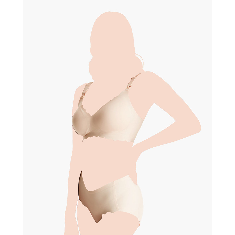 موم كوزي - مضخة ثدي لاسلكية مزدوجة M5 بدون استخدام اليدين وحمالة صدر جيلي ستريب