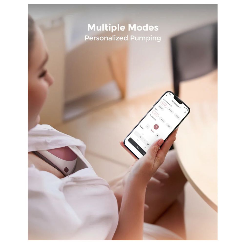 موم كوزي - شفاط حليب مزدوج موبيل فلو أم9 دون استخدام اليدين