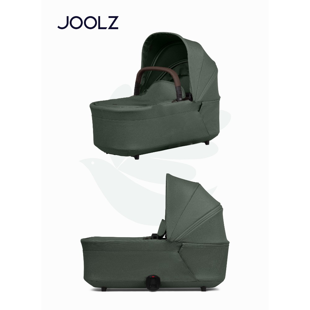 Joolz - Hub2 Comfort Baby Cot With Canopy - Forest Green