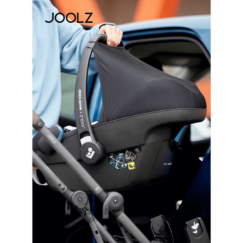 Joolz - Aer+/Aer - Car Seat Adapters - Accessory For Stroller -Compact & Lightweight  - Black