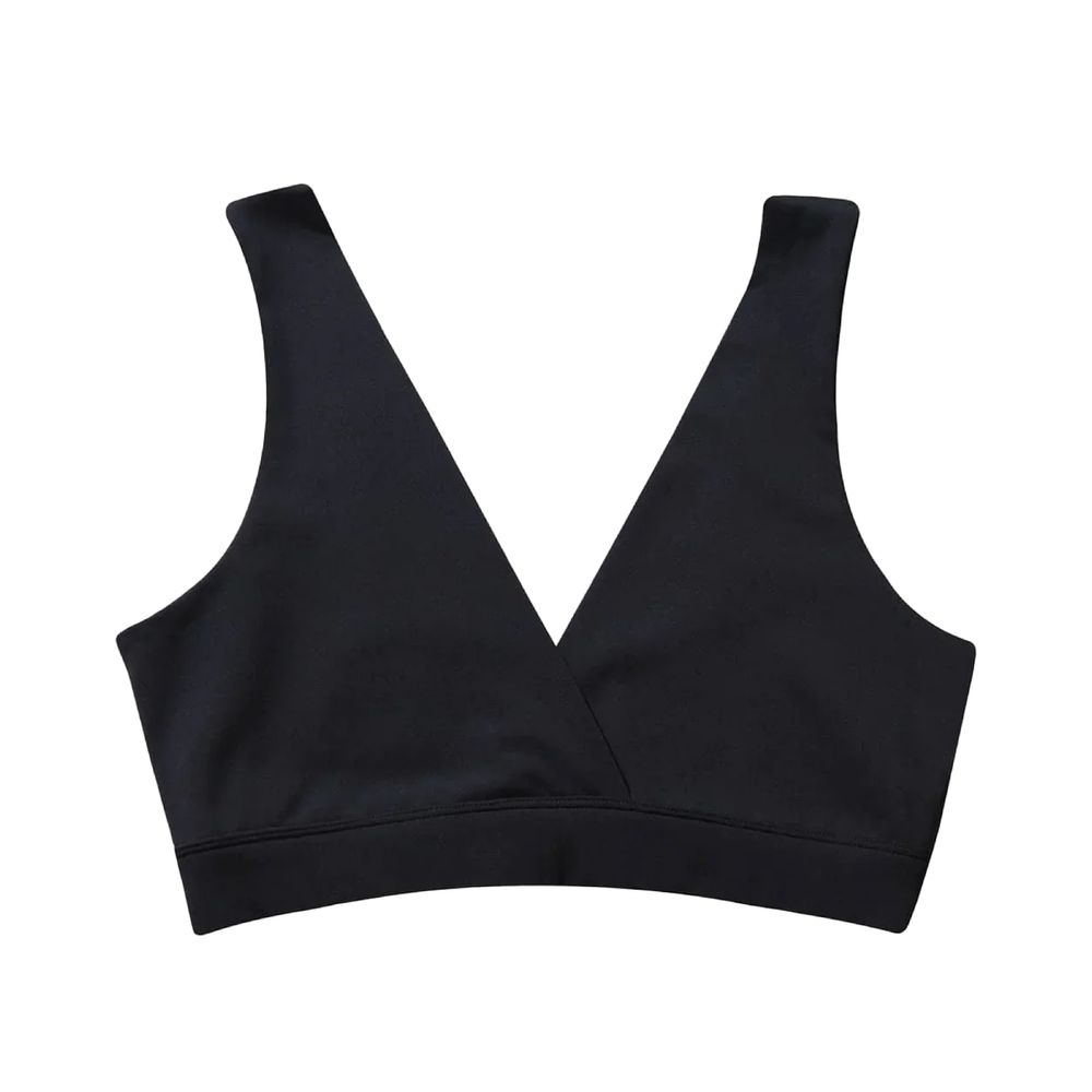 Bare Mum - Postpartum Bralette Reversible Design - Black