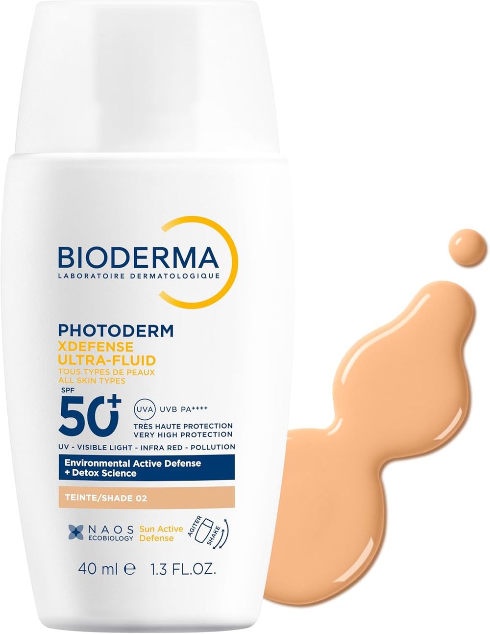 Bioderma - Photoderm Xdefense SPF50+ Fluid - Light - 40ml