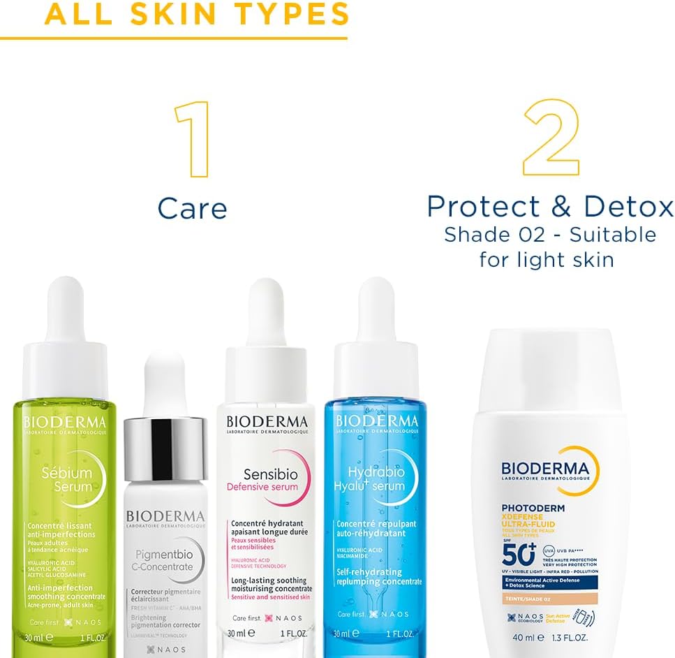 Bioderma - Photoderm Xdefense SPF50+ Fluid - Golden - 40ml