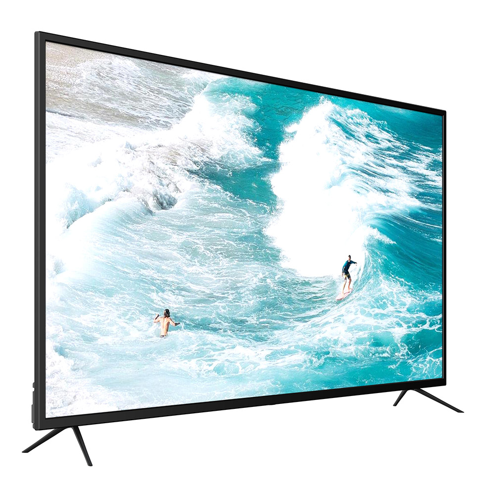 باورولوجي - تلفاز أندرويد مقاوم للكسر بدقة 4 كيه - أسود - 55 إنش - 150 واط