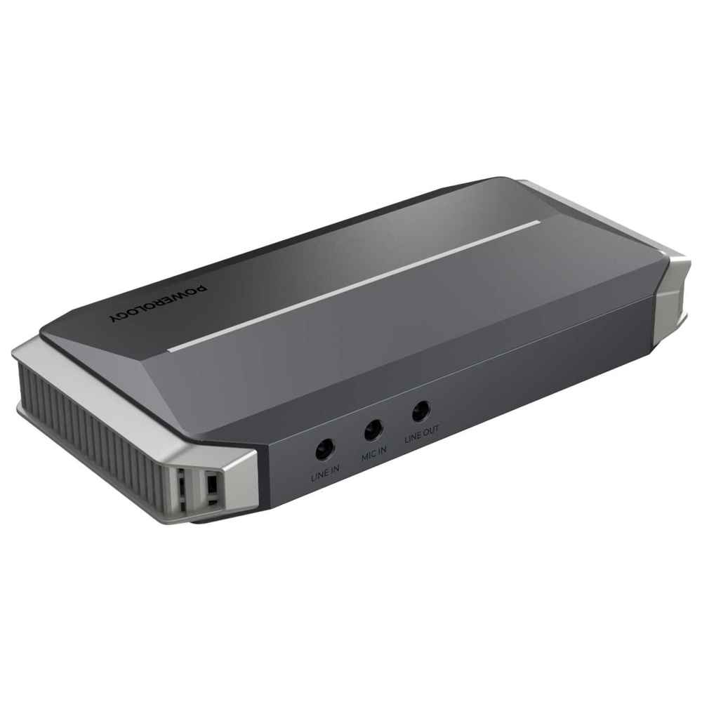 باورولوجي - بطاقة التقاط صوت وصورة متعددة الأجهزة - أسود