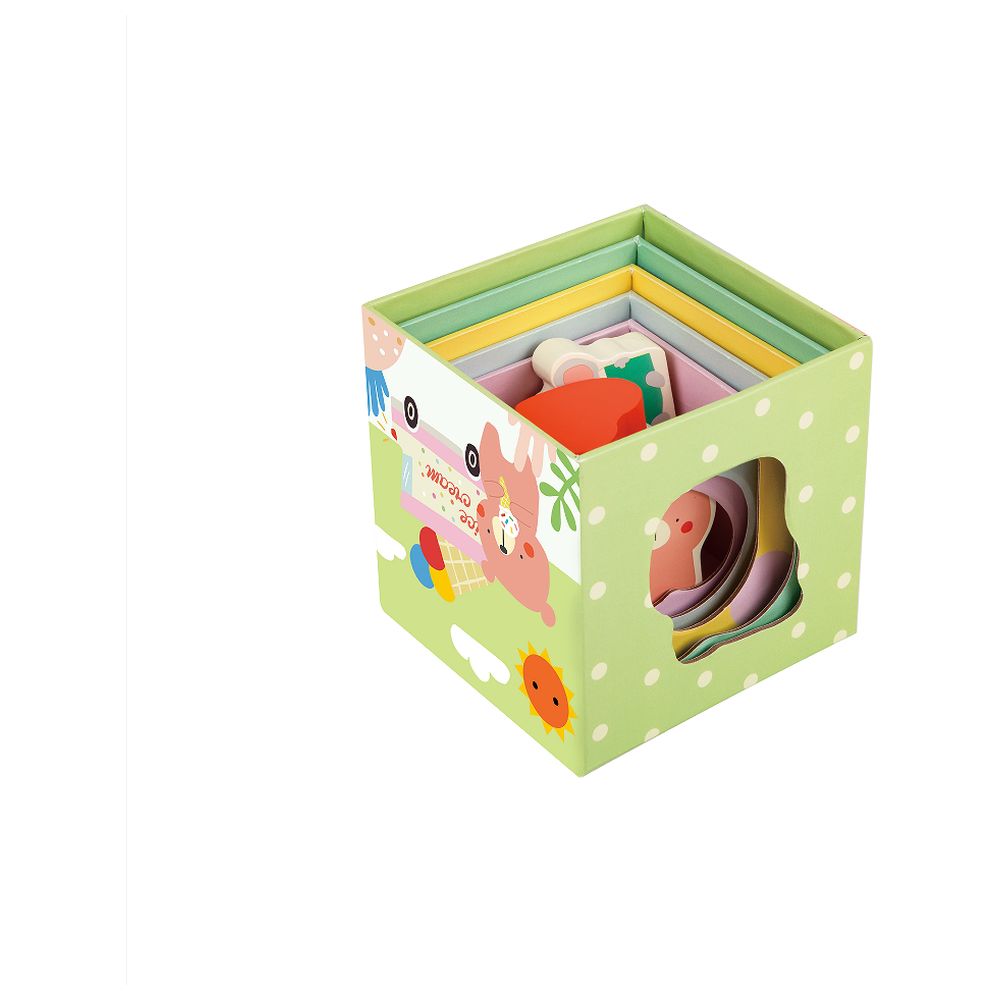 Classic World - Forest Stacking Cubes