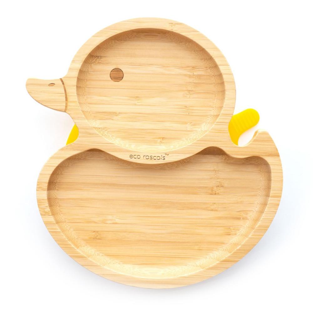 Eco Rascals - Duck Plate - Yellow