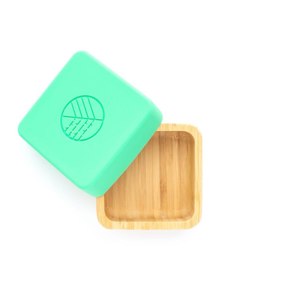 Eco Rascals - Bamboo Snack Pots With Lids - Multicolor - 2 Pcs