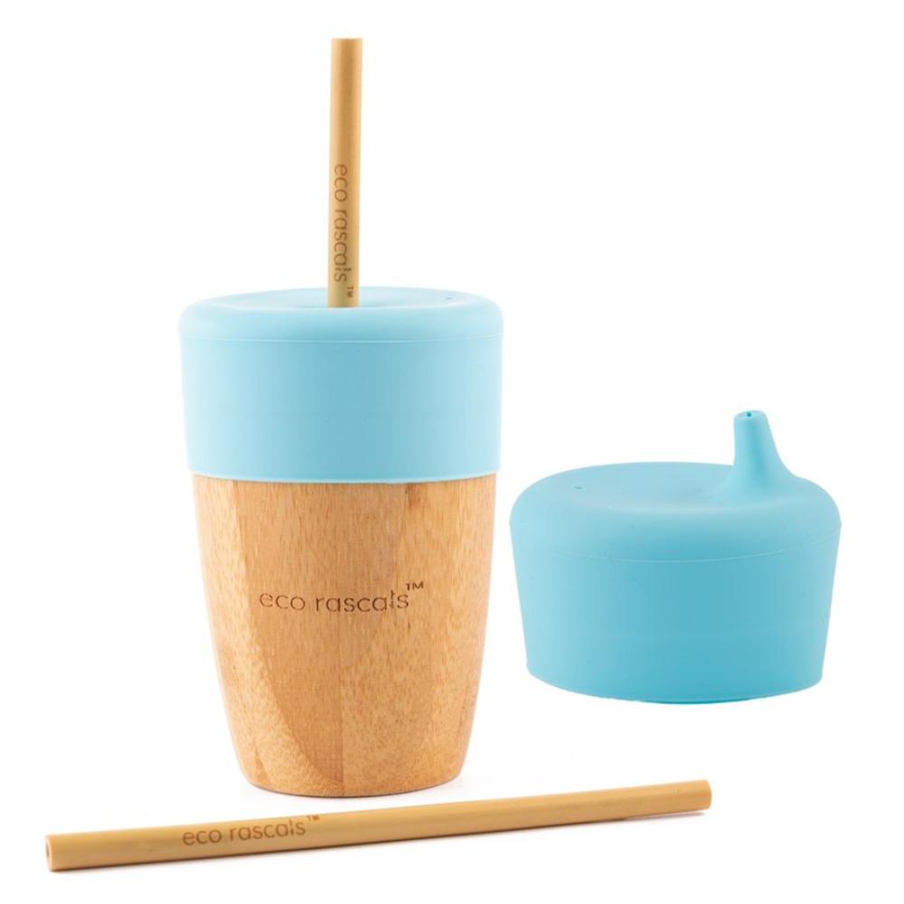 eco rascals - Cup With Straw Set - 3 Pcs