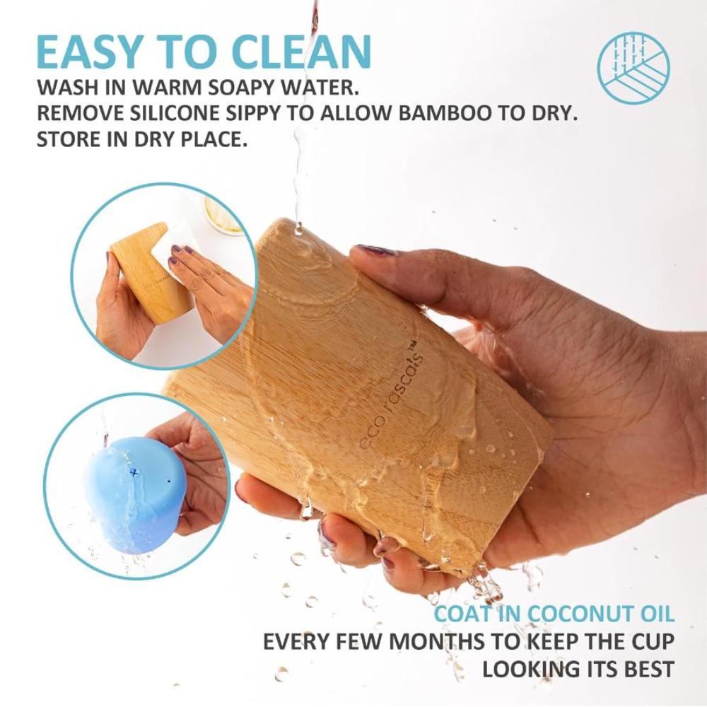 eco rascals - Cup With Straw Set - 3 Pcs