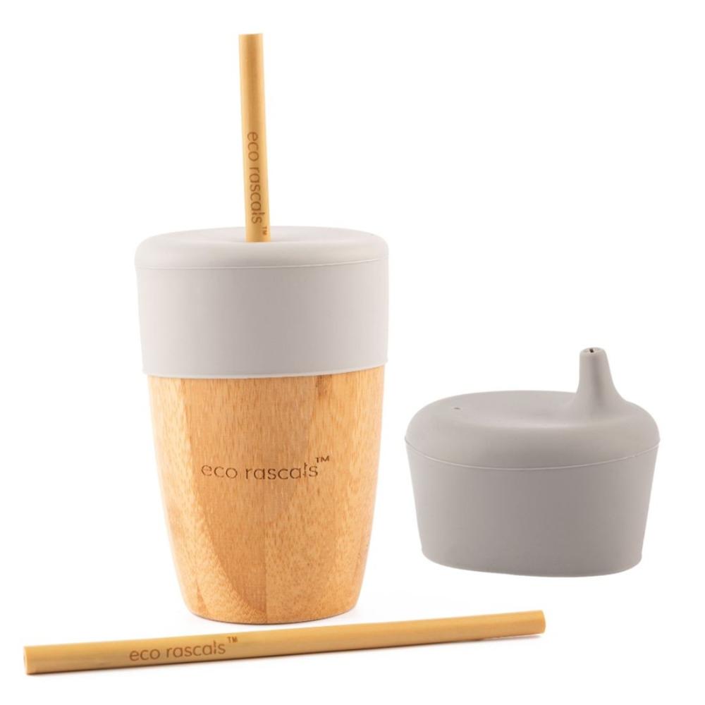 Eco Rascals - 3 Ways Sippy Cup - Grey