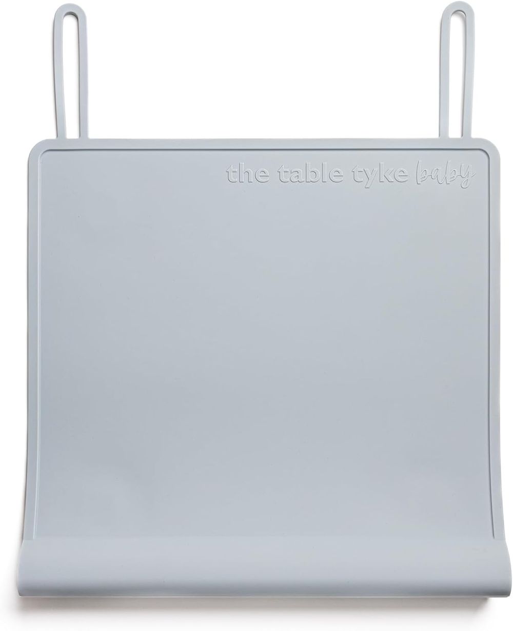 The Table Tyke - Baby Silicone Placemat - Slate Grey