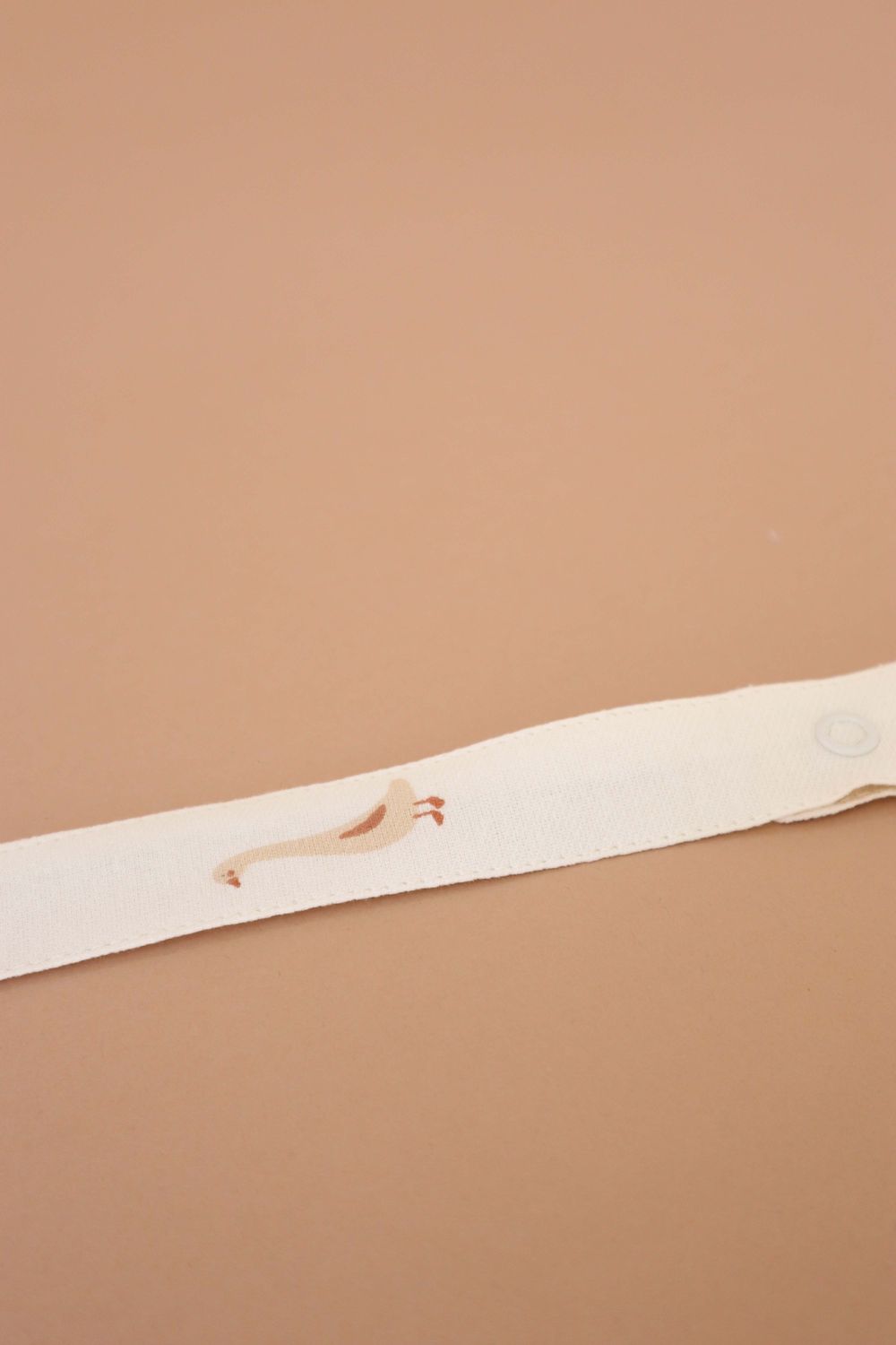 Gloop - Organic Fabric Pacifier Holder - Farm - Natural