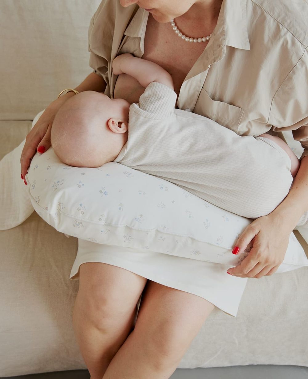 Born Copenhagen - Luxury Organic Nursing Pillow - Petit Garden