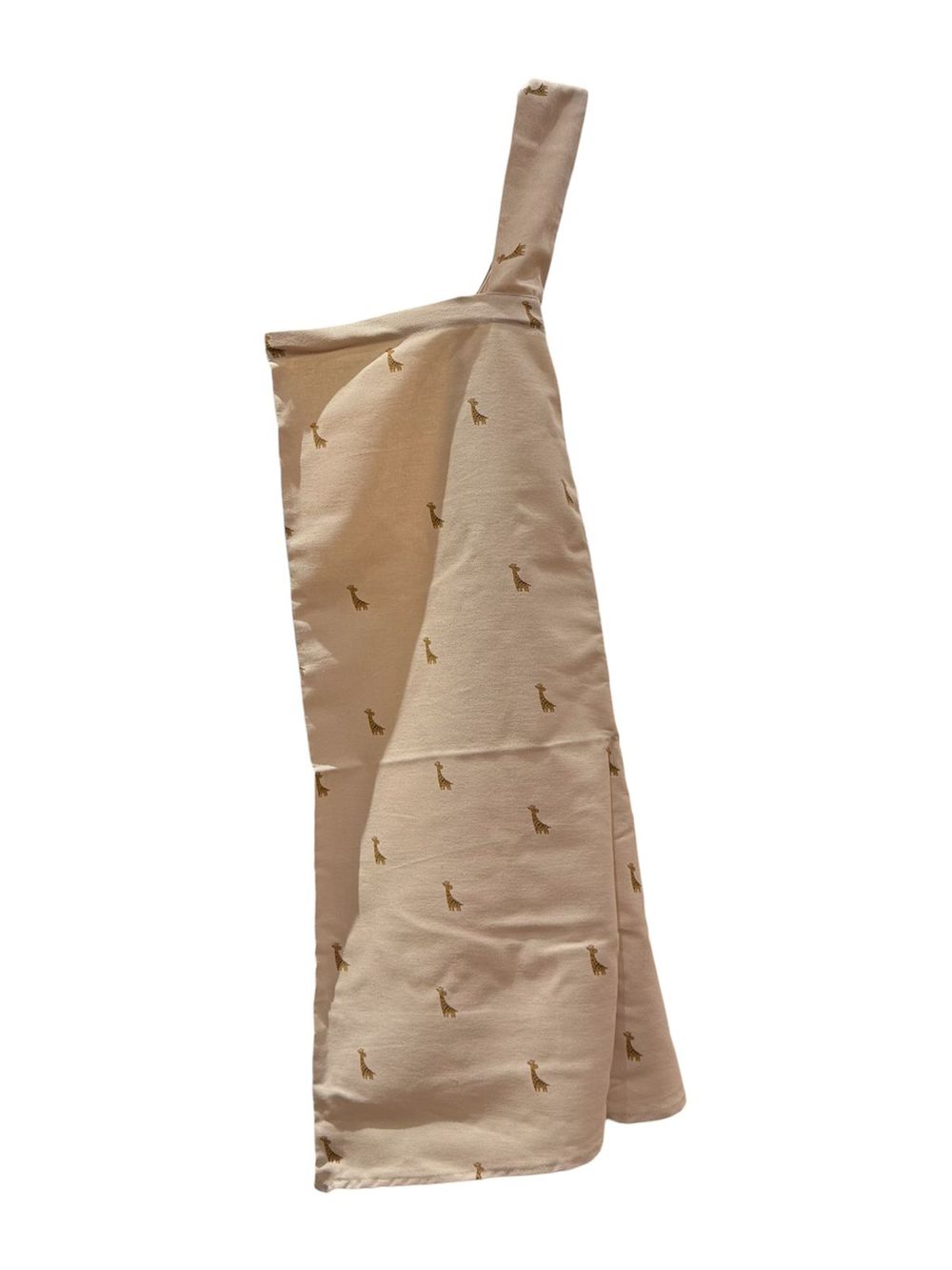 Gloop Safari Printed Organic Cotton Nursing Cover - Brown