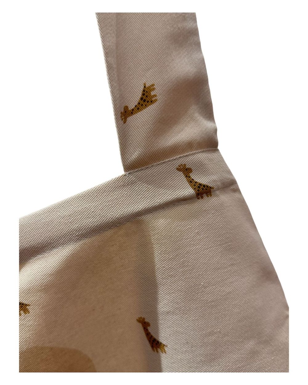 Gloop Safari Printed Organic Cotton Nursing Cover - Brown