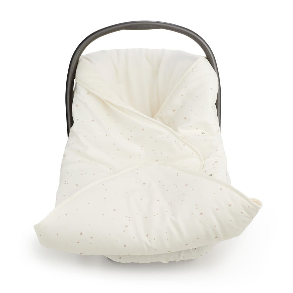 Gloop - Organic Cotton Car Seat Blanket Only - Soft Sky