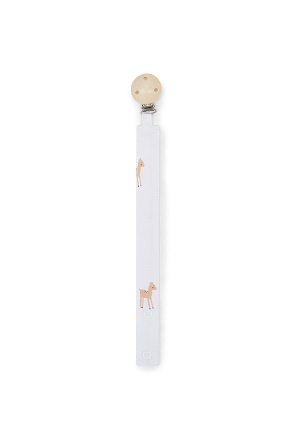 Gloop - Organic Cotton Pacifier Holder - Little Deer