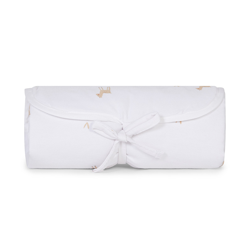 جلوب - حصيرة تغيير حفاضات محمولة من القطن العضوي - غزال صغير