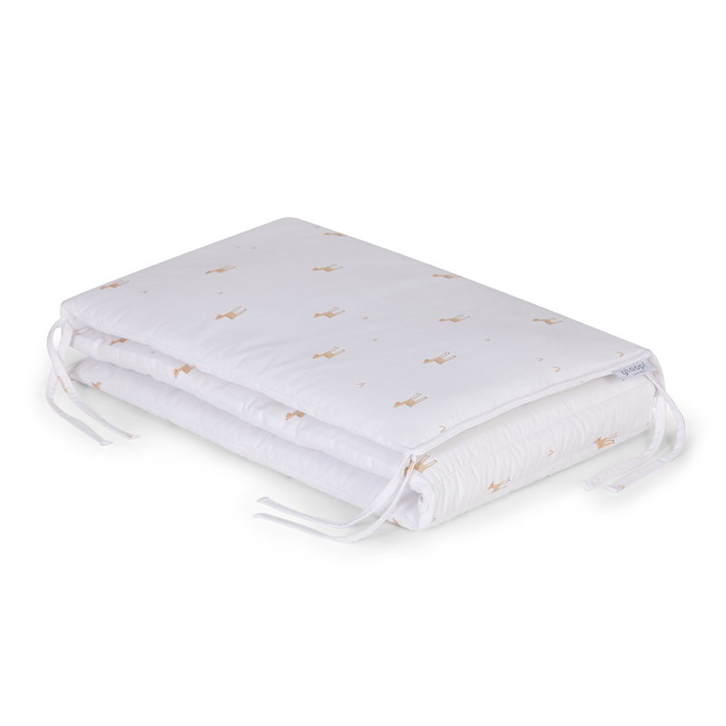 Gloop - Organic Baby Cot Bumper - Little Deer - 190x35cm