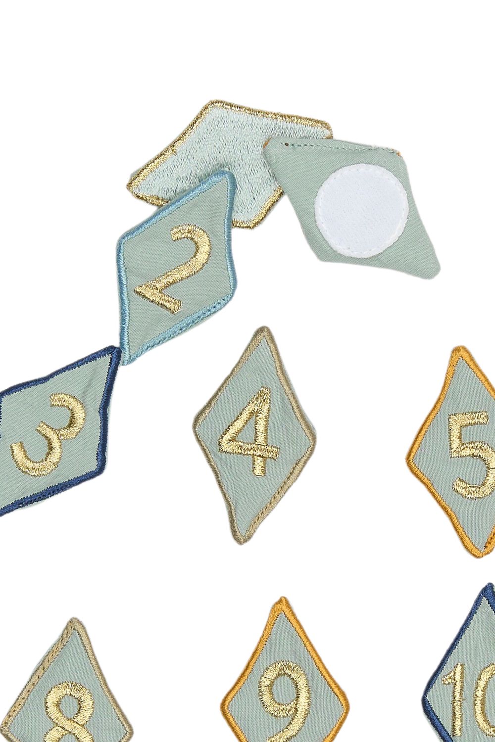 Fabelab - Dress Up Costume Organic Birthday Crown With Numbers, Slate