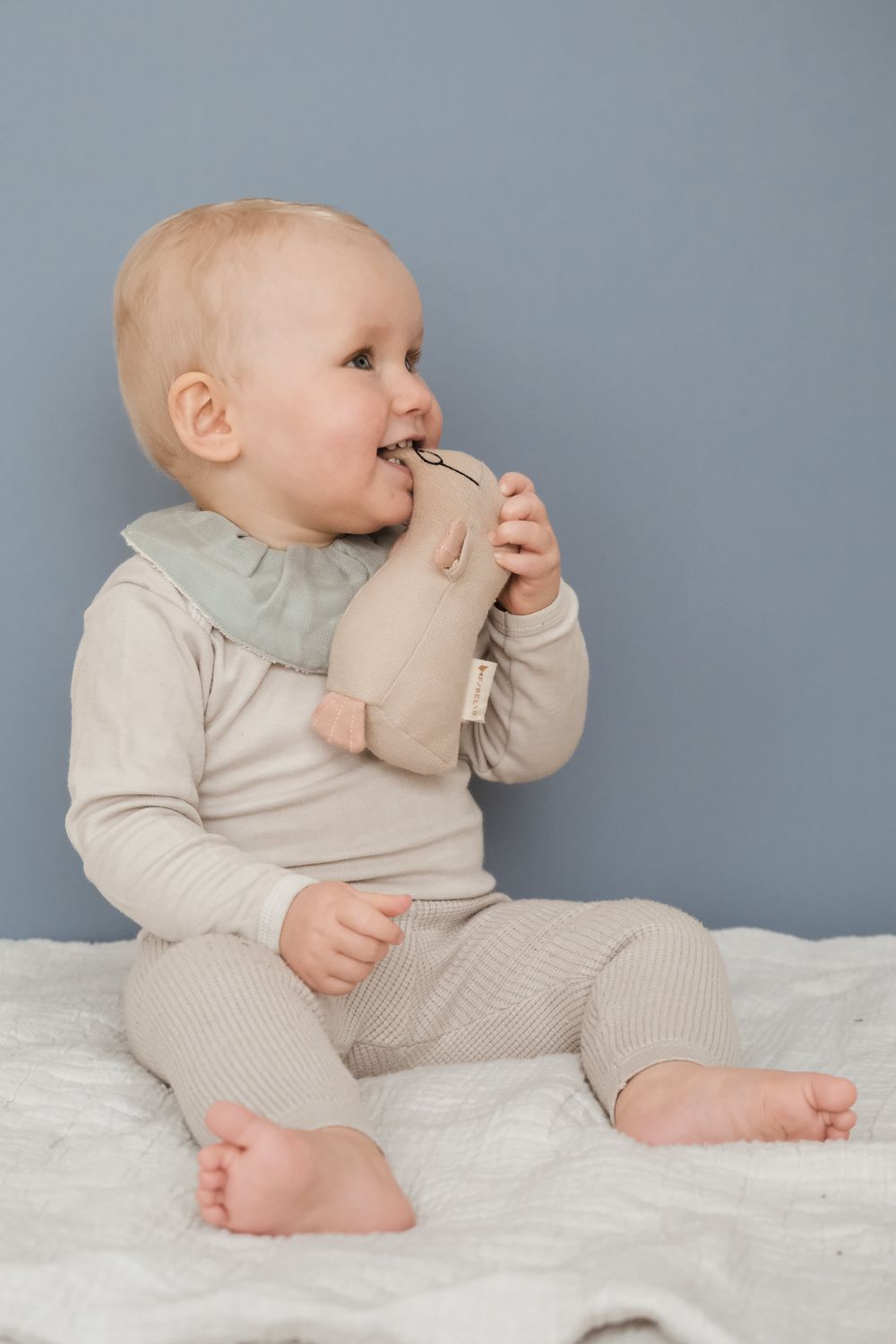 Fabelab - Organic Ruffle Bib - Pack of 3