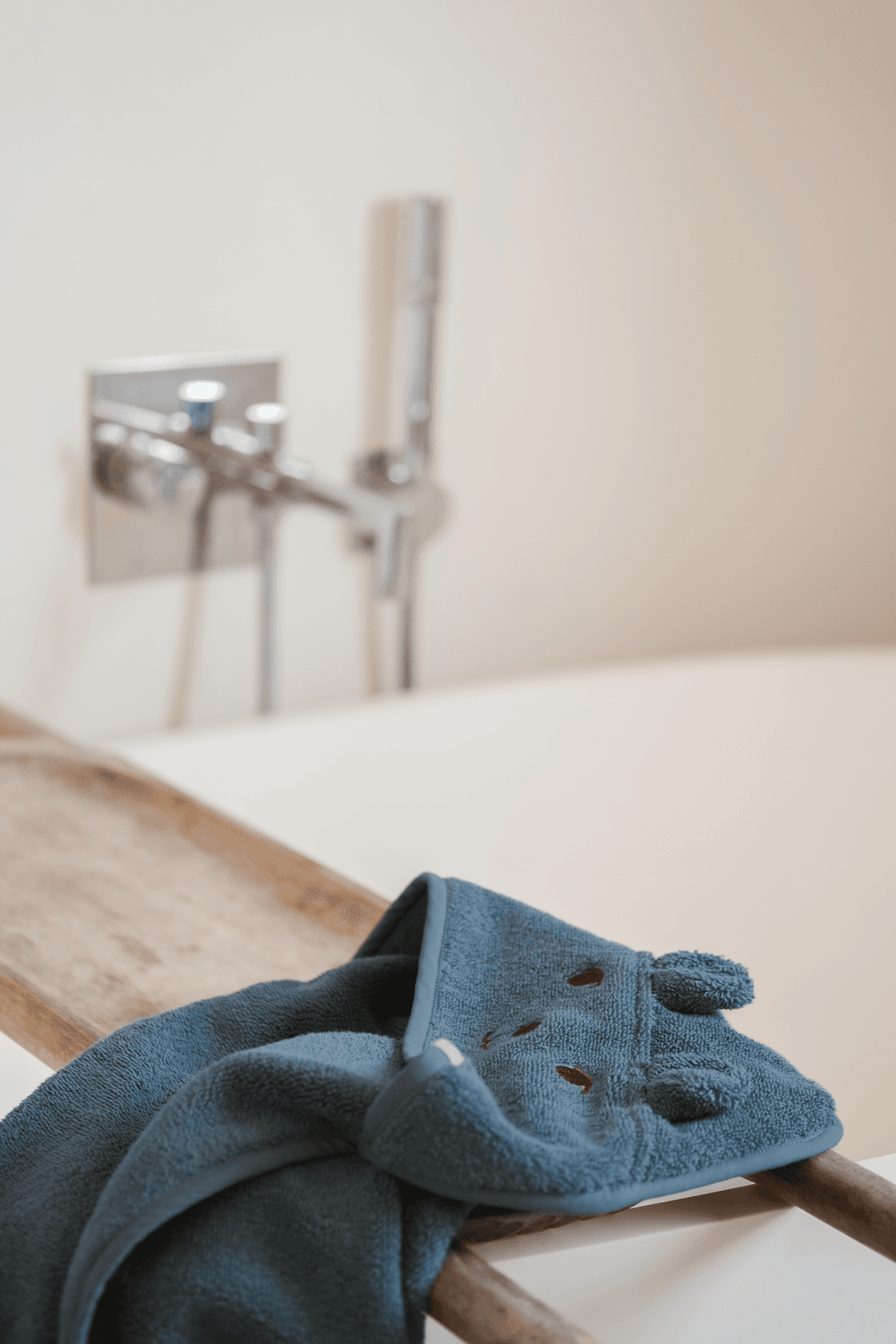 Fabelab - Organic Hooded Baby Towel Bear