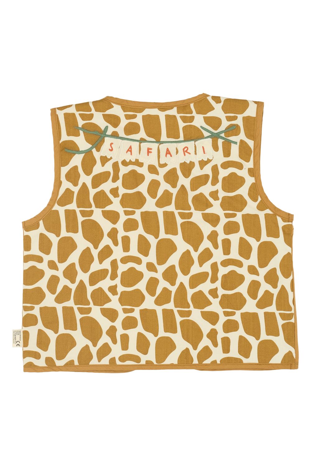 فابيلاب - طقم من قطعتين - زي مرشد سياحي للأطفال - طائر القلاع الخشبي