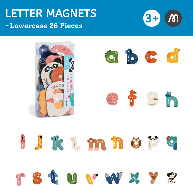 Mideer - Letter Magnets - Lowercase