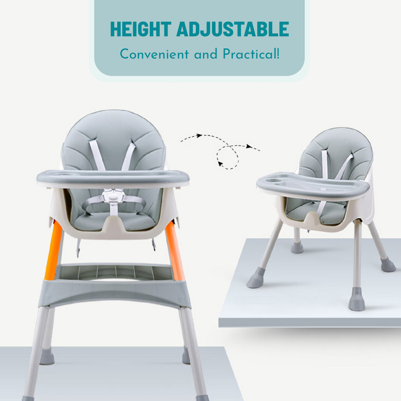 Lovely Baby High Chair - Azure
