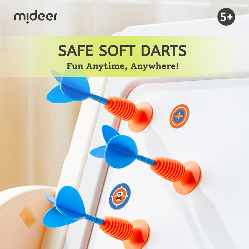 Mideer - Suction Dart & Target Sticker Set - 3 Pcs