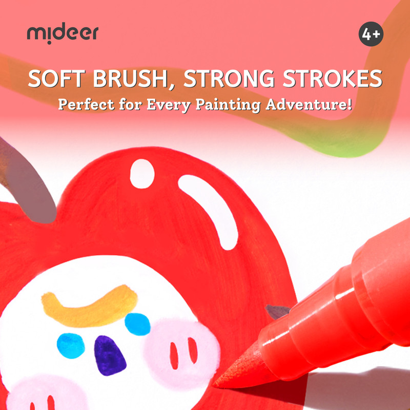 Mideer - Acrylic Markers - 36 Colors