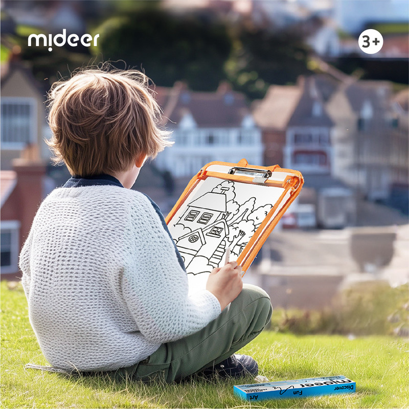 Mideer - Dual-Tip Permanent Markers - 3pcs