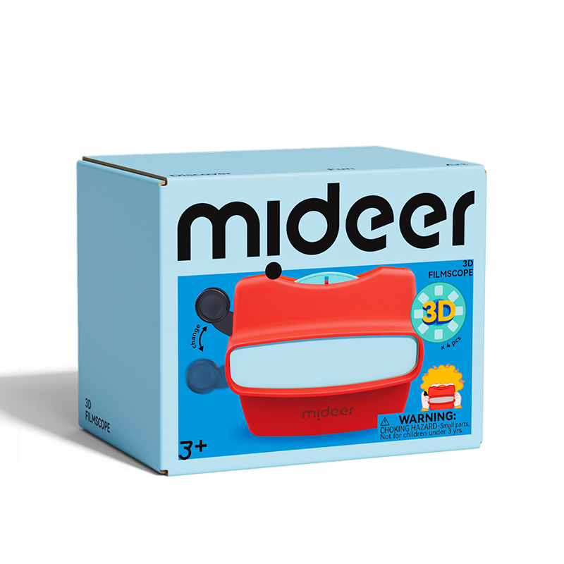 ميدير - لعبة عرض مجسم ثلاثي الأبعاد - أحمر