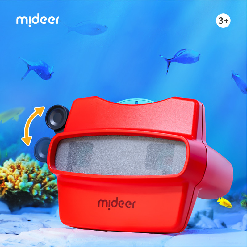 ميدير - لعبة عرض مجسم ثلاثي الأبعاد - أحمر