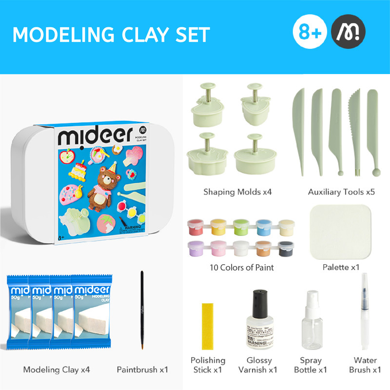 ماي دير - مجموعة صلصال التشكيل المتكاملة