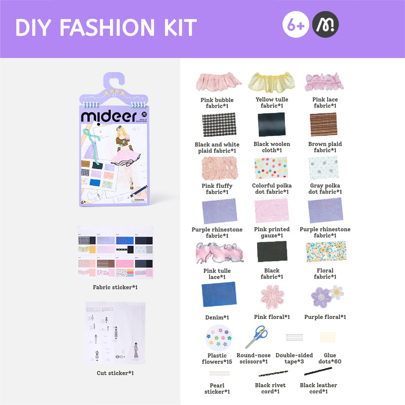 Mideer DIY Fashion Kit - 27 Pcs