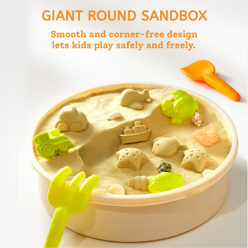 مجموعة ألعاب الشاطئ الرملية السحرية من ميدير - متعددة الألوان - 12 قطعة