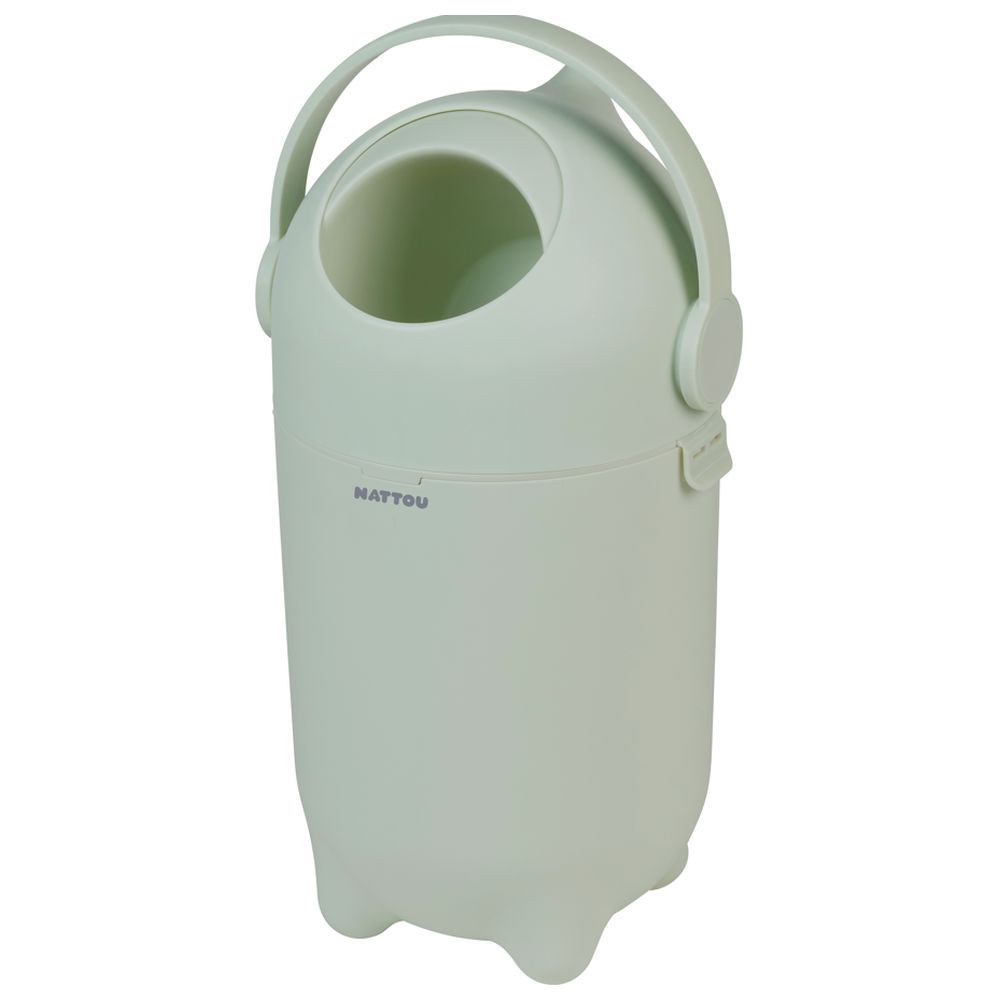 Nattou - Care Dropy Diaper Bin - Green