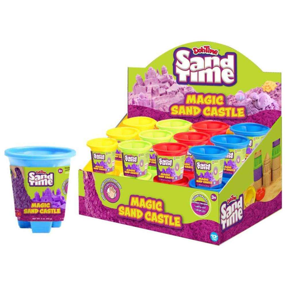 دوه تايم - قلعة الرمل السحرية - قد يختلف اللون - 142 جم - عدد 1