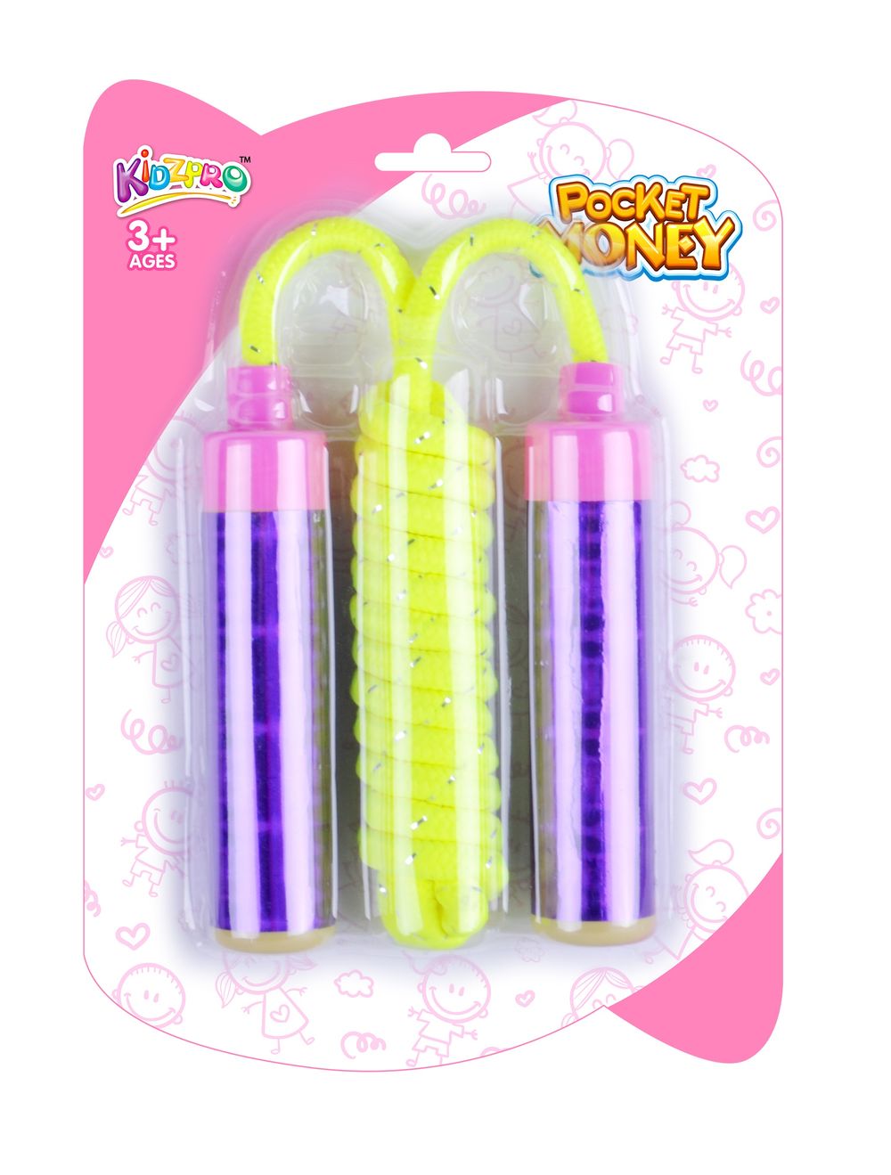 كيدزبرو - حبل قفز أساسي من سلسلة بوكيت موني - قد يختلف اللون