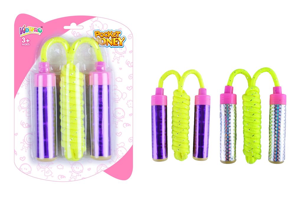 كيدزبرو - حبل قفز أساسي من سلسلة بوكيت موني - قد يختلف اللون