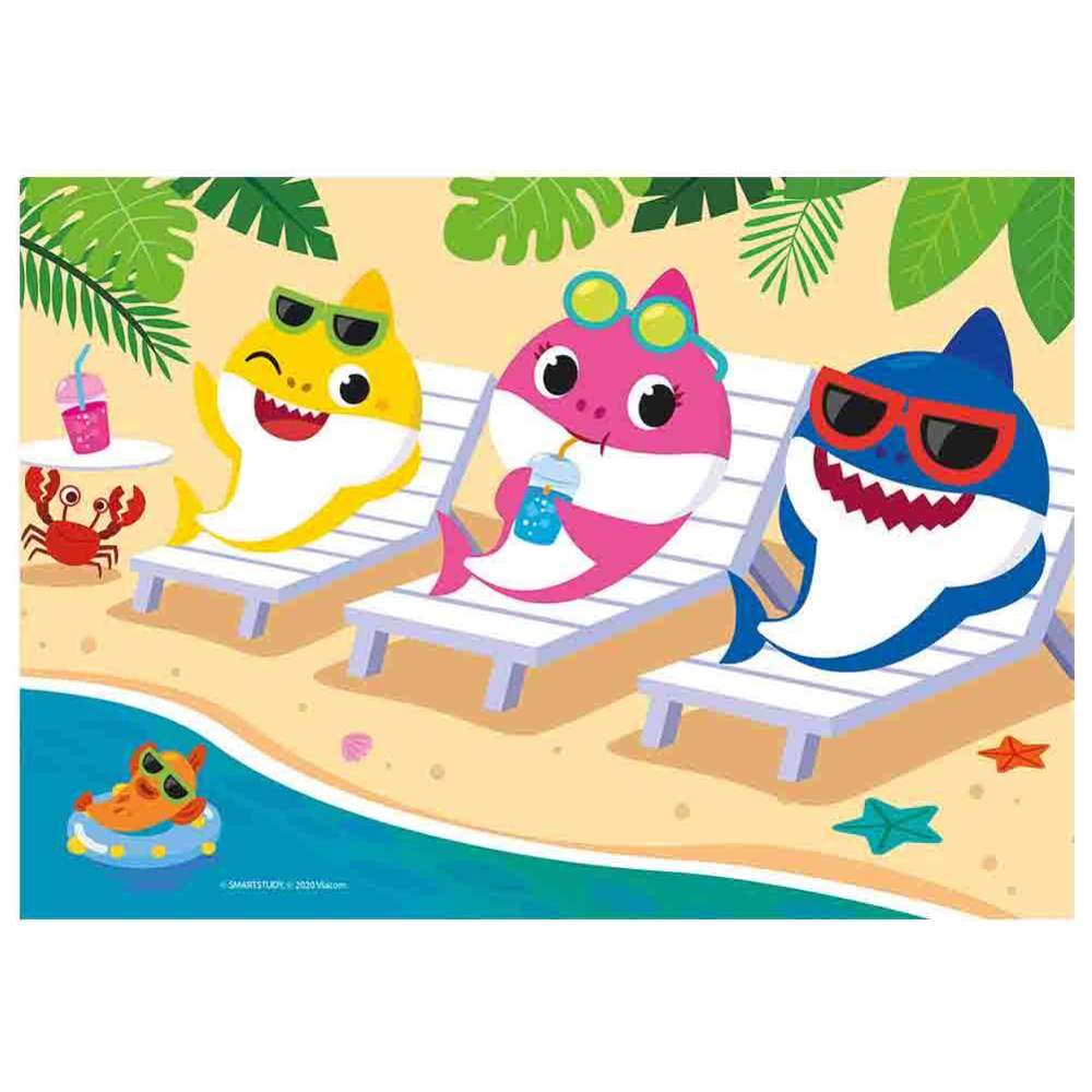 Clementoni - Baby Shark Puzzle - Pack of 2 - 40 Pcs