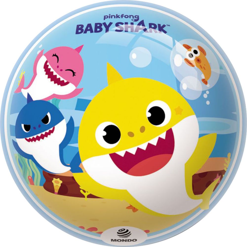 Mondo - Baby Shark PVC Ball - 23 cm - Style May Vary - 1 Pc