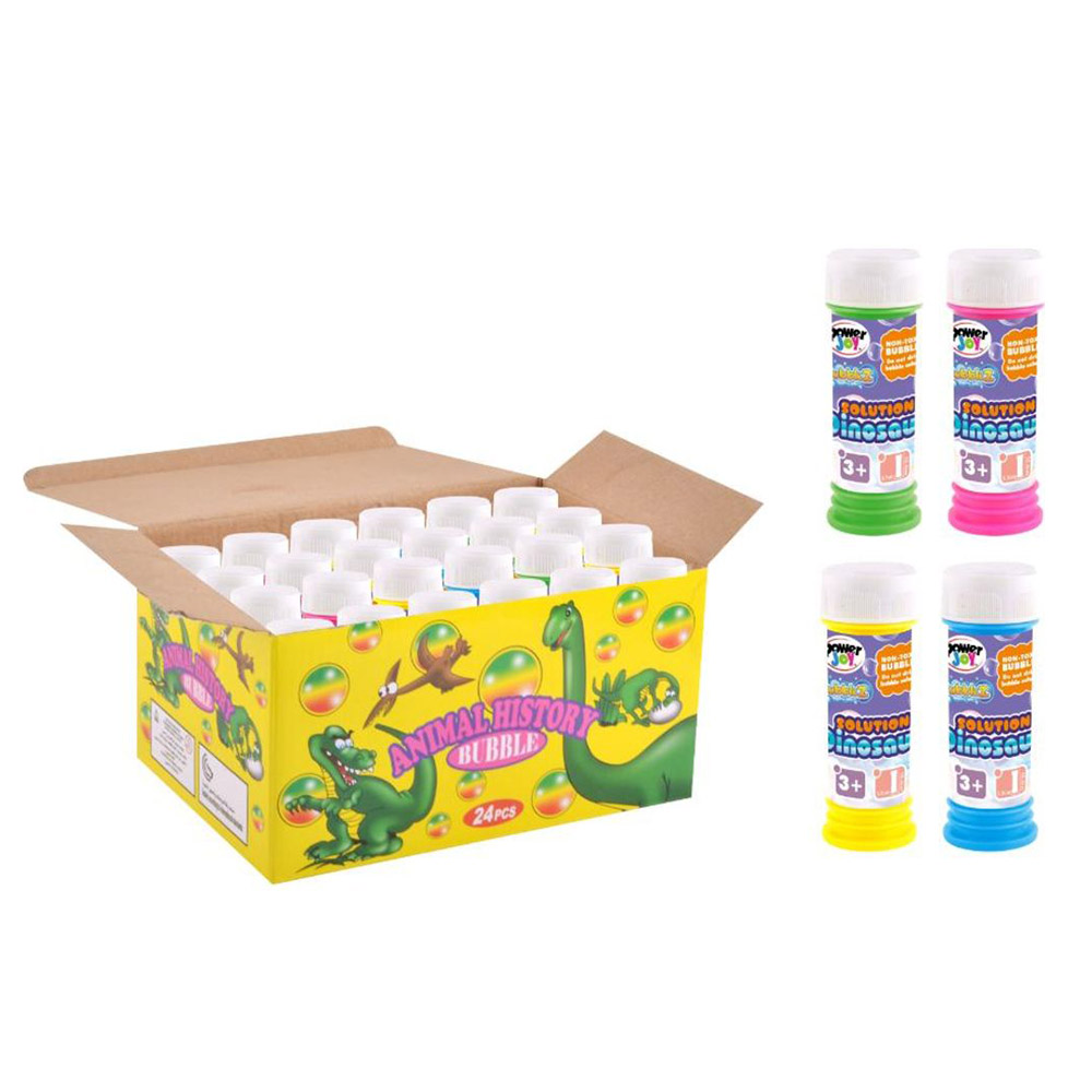 باور جوي - محلول فقاعات الديناصور - 50 مل - قد يختلف اللون - عدد 1 