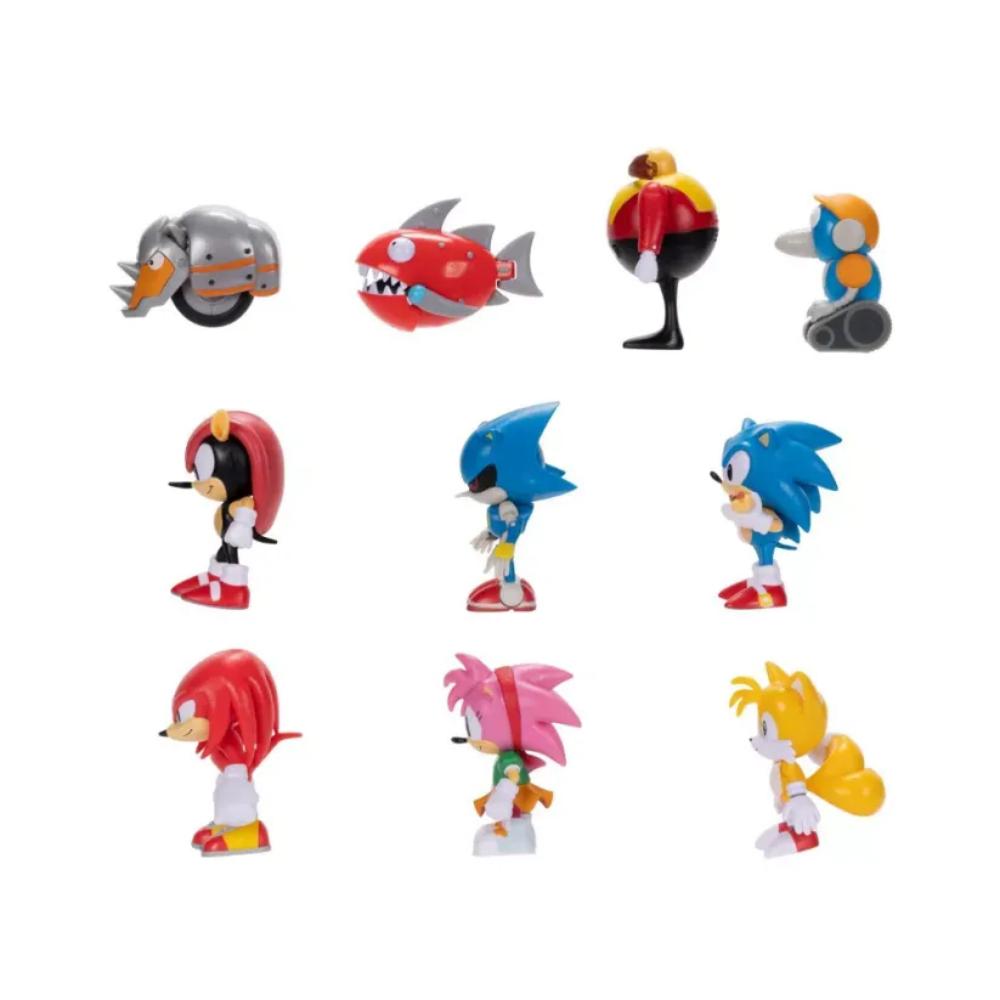 Sonic - The Hedgehog Friends & Foes Action Figure Playset - Multicolor - 10 Pcs